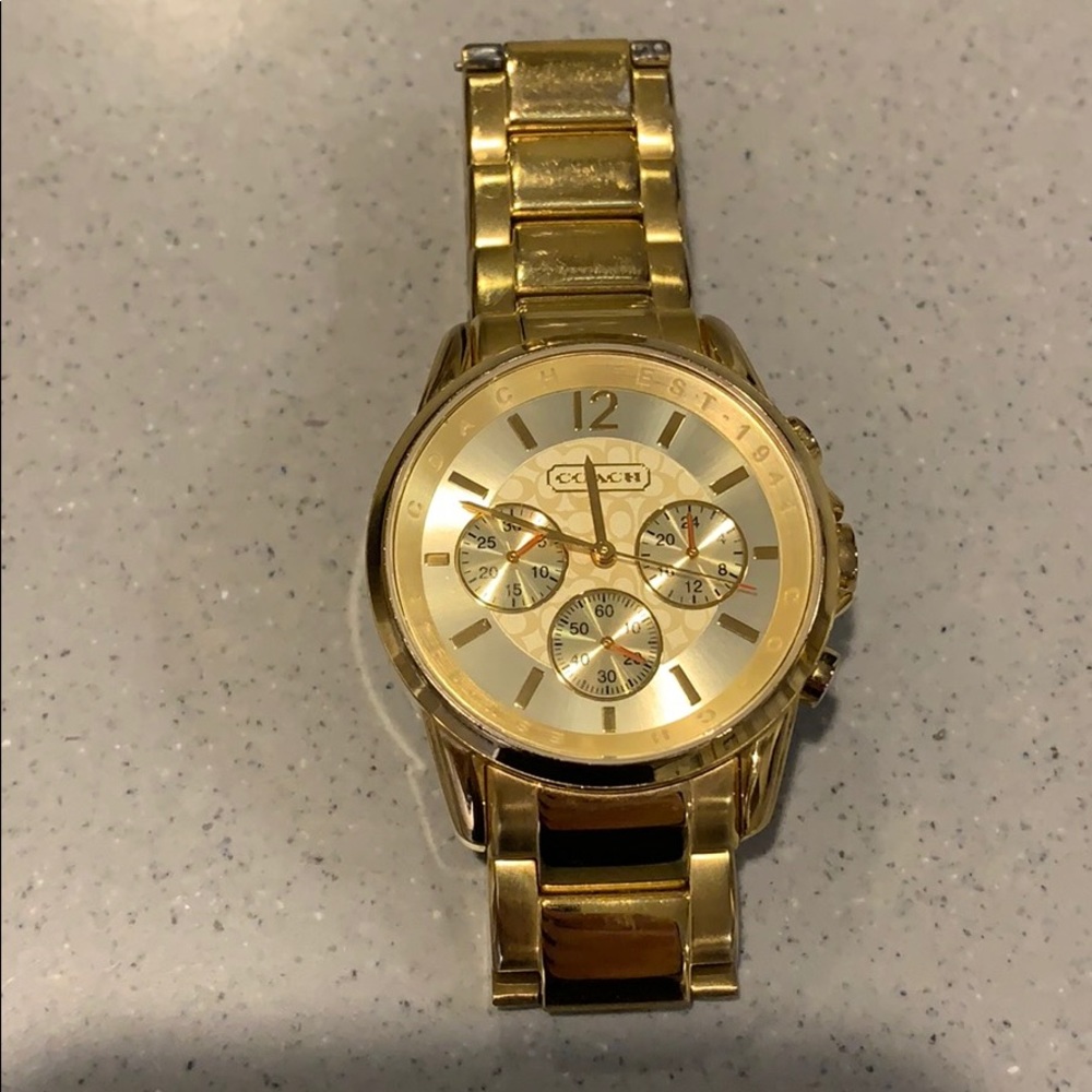 Gold Coach watch